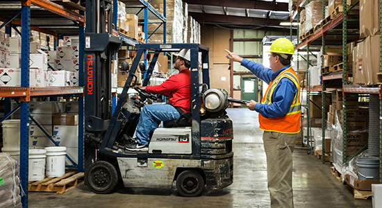 safety training for forklift safety
