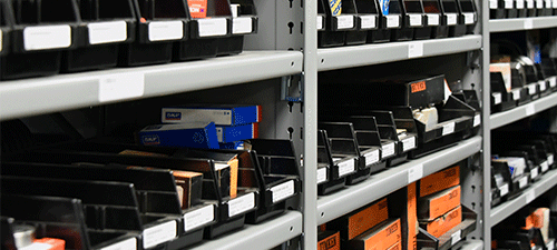 storeroom clean bins