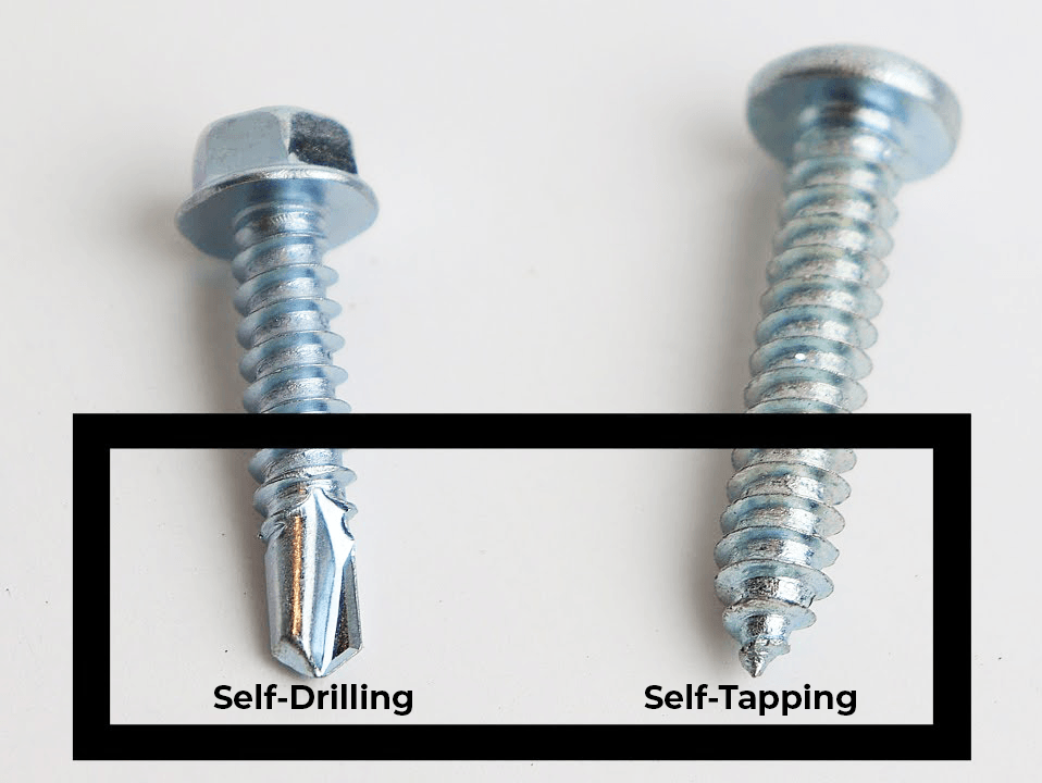 Self-Tapping Vs. Self-Drilling Screws: Do You Know The Difference ...