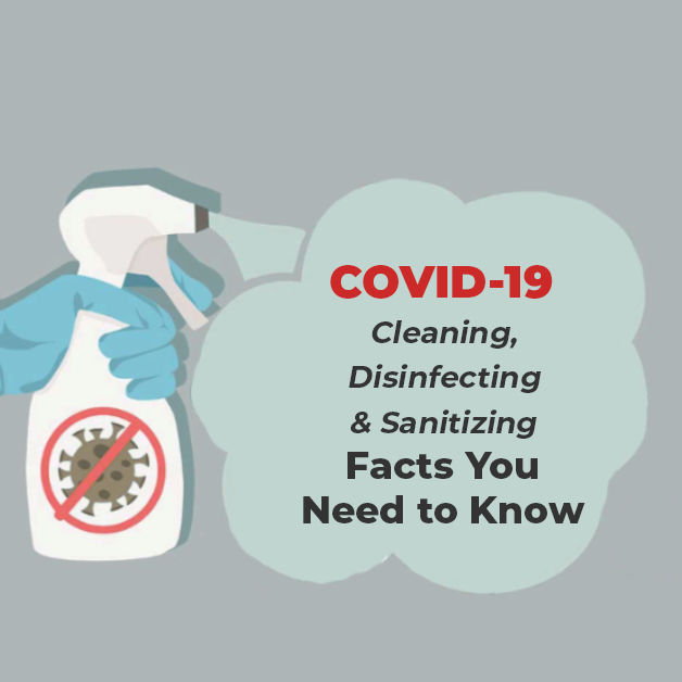 COVID-19 Cleaning, Disinfecting & Sanitizing Facts You Need to Know