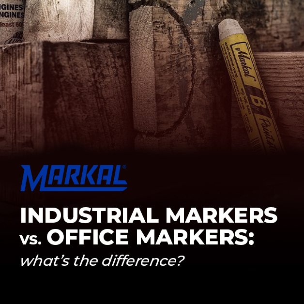 Industrial Markers vs. Office Markers: What’s the Difference?