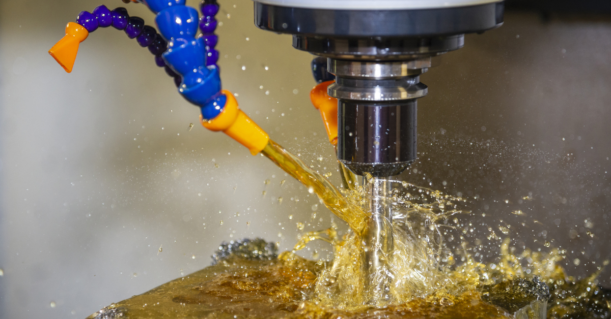 Cutting fluids for CNC machining processes