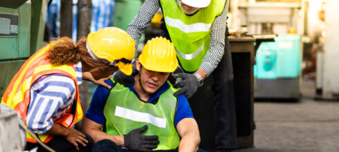out-of-vehicle injury safety for employees
