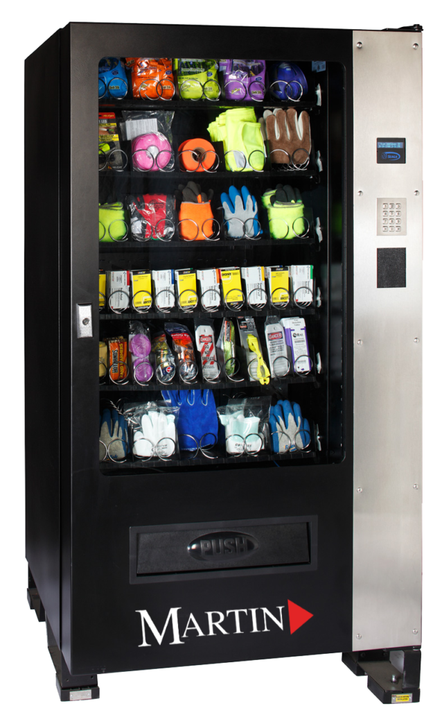 Industrial Vending Machine with Stocked with MRO Products