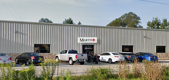 Martin Supply Building at theFort Wayne Location in Columbia City, Indiana