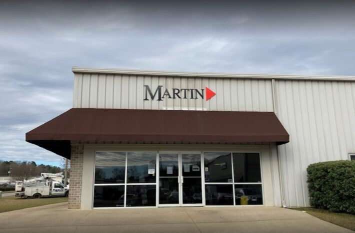 Martin Supply location building in Birmingham, AL