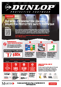 Dunlop Protective Safety Footwear Flyer