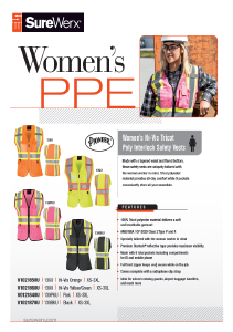 Surewerx Women's PPE Flyer