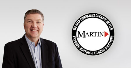 Steve McClanahan headshot and Martin logo
