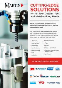 Flyer thumbnail for martin's metalworking and precision cutting solutions