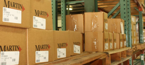 Martin fastening solutions kitting boxes to be shipped