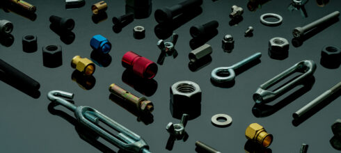 Various fastener pieces