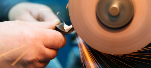 industrial abrasive grinding