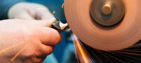 industrial abrasive grinding